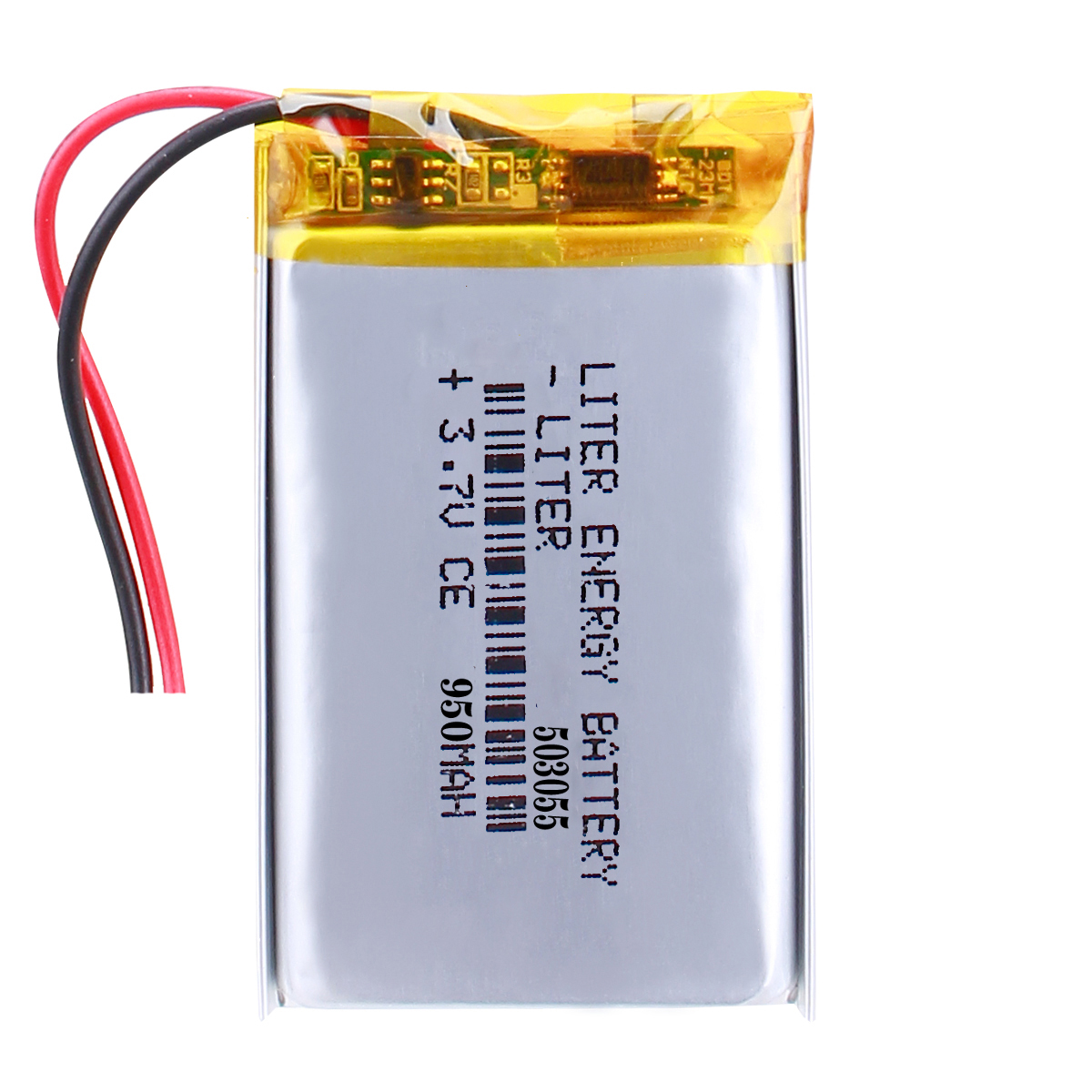 Rectangle Lithium Polymer Battery 3.7V LP753235 900mAh 3.33Wh
