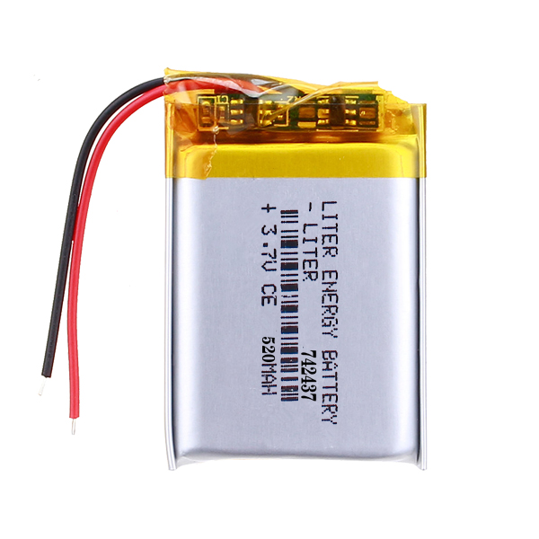 15C High Rate Lithium Polymer Battery 3.7V 742437 520mAhH
