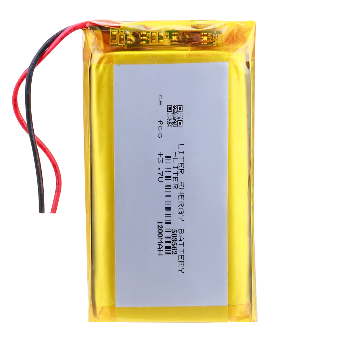 3.7V Lithium Polymer Battery LP103040 1200mAH